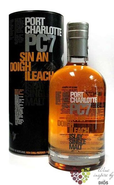 Port Charlotte  PC 7  Islay whisky by Bruichladdich 61% vol.    0.70 l