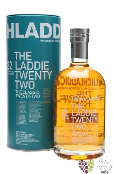 Bruichladdich  Laddie Twenty two  aged 22 years Single malt Islay whisky 46% vol.  0.70 l
