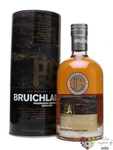Bruichladdich  Peat  Single malt Islay whisky 46% vol.  0.05 l