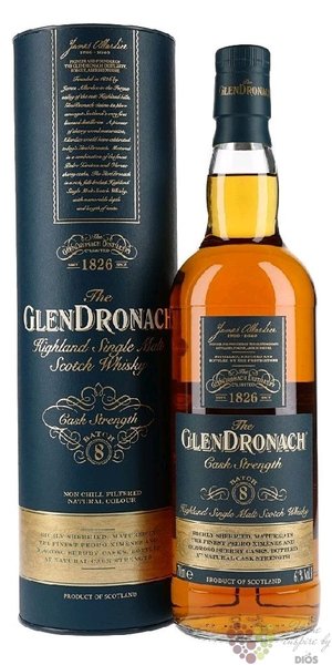 GlenDronach  Cask strength Batch 8  single malt Highland whisky 61% vol.  0.70 l
