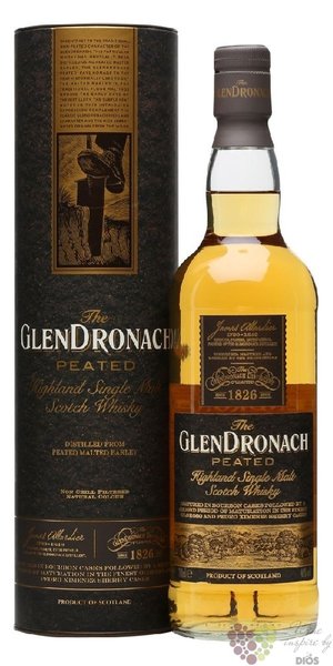 GlenDronach  Peated  single malt Highland whisky 46%vol.  0.70 l
