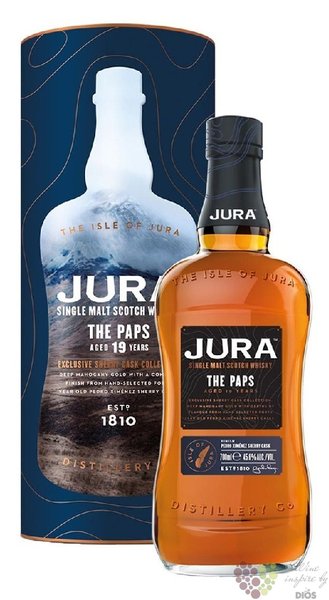 Jura Sherry collection  the Paps  aged 19 years single malt Jura whisky 45.6%vol.  0.70 l
