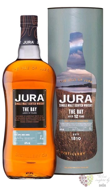 Jura  the Bay  aged 12 years single malt Jura whisky 44% vol.  1.00 l