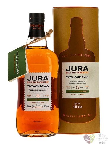 Jura 2006  Two One Two  bott. 2019 Jura whisky 47.5% vol.  0.70 l
