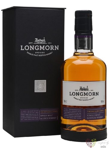 Longmorn  the Distillers choice  Speyside whisky 40% vol.  0.70 l