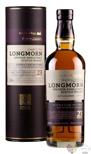 Longmorn  Secret Speyside Special edition  23 years old Speyside whisky 48% vol.  0.70 l