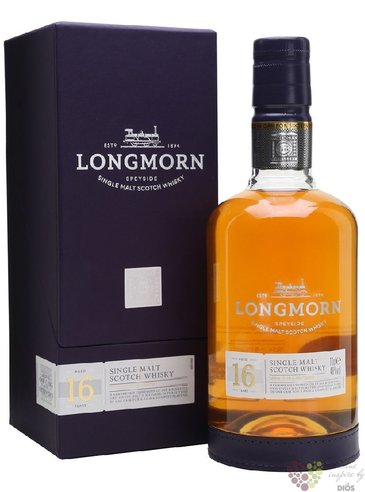 Longmorn 16 years old 2016 release Speyside single malt whisky 48% vol.  0.70 l