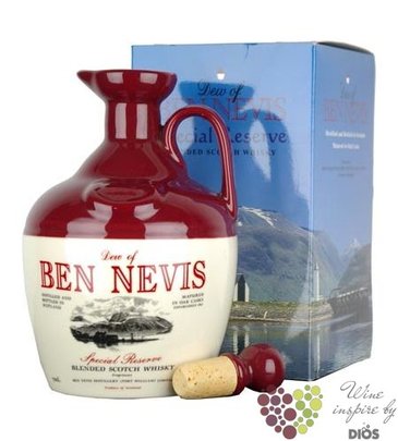 Ben Nevis  Special Reserve Blend  unique Scotch whisky 40% vol.  0.70 l