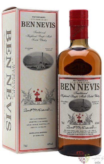 Ben Nevis  Traditional McDonalds  Highland whisky 46% vol.  0.70 l