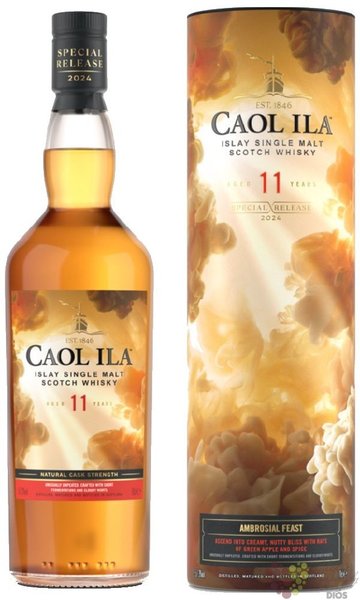 Caol Ila 2024  Special Release  aged 11 years single malt Islay whisky  57.3% vol.  0.70 l