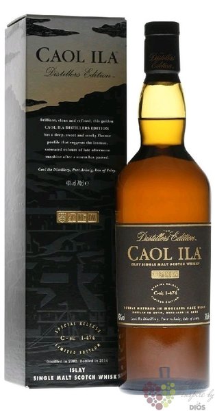 Caol Ila 2006  Distillers edition 2017  single malt Islay whisky 43% vol.  0.70 l