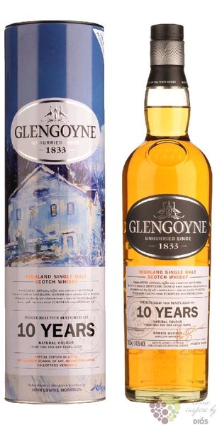 Glengoyne art  Jolomo no.2 Winter Heavy Snow at Glengoyne  Highland whisky 40% vol.  0.70 l
