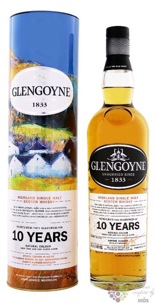Glengoyne art  Jolomo no.1 Autumn Moon over Glengoyne  Highland whisky 40% vol.  0.70 l