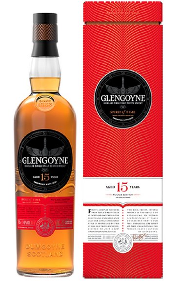 Glengoyne  Spirit of Time PX Cask  aged 15 years Highland whisky 48% vol.  0.70 l