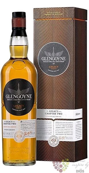 Glengoyne Legacy  Chapter Two  single malt Highland whisky 48% vol.  0.70 l