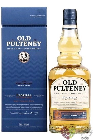 Old Pulteney 2010  Flotilla  single malt Highland whisky 46% vol.  0.70 l