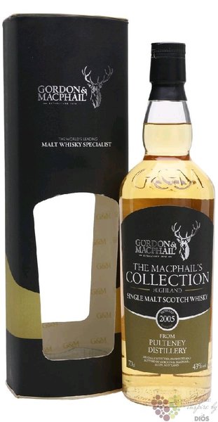 Old Pulteney 2005  Gordon &amp; MacPhail Collection  Highland whisky 43% vol.  0.70 l