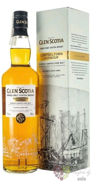 Glen Scotia  Campbeltown Harbour  Campbeltown single malt whisky 40% vol.  0.70 l
