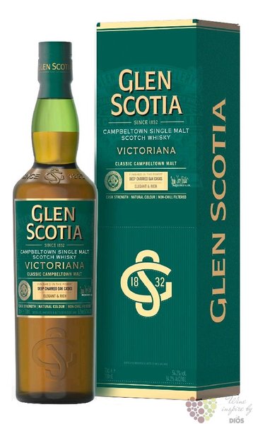 Glen Scotia  Victoriana 2022  Campbeltown single malt whisky 46% vol.  0.70 l
