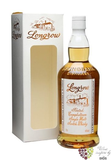 Longrow  Peated  Campbeltown single malt whisky by Springbank 46% vol.  0.70 l