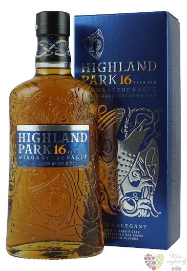 Highland Park  Wings of the Eagle  aged 16 years Orkney whisky 40.5% vol.  0.70 l
