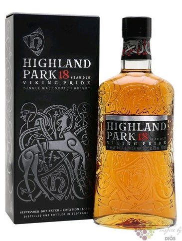 Highland Park Viking legende  Pride  aged 18 years Orkney whisky 43% vol. 0.70 l