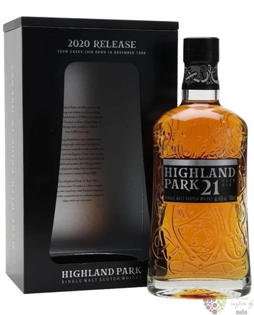 Highland Park 1998  2020 Release  aged 21 years Orkney whisky 46% vol.0.70 l