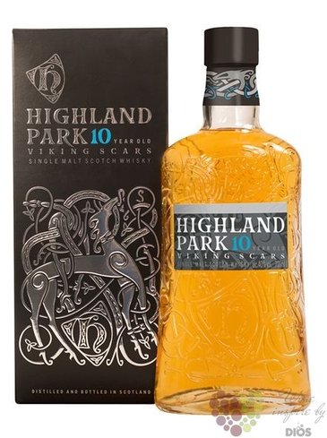 Highland Park Viking legende  Scars  aged 10 years Orkney whisky 40% vol.  0.70 l