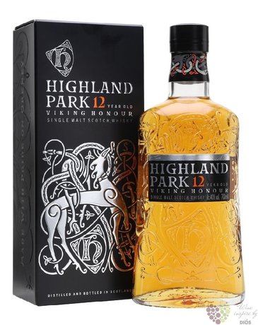 Highland Park Viking legende  Honour  aged 12 years single malt Orkney whisky40% vol.  0.70 l