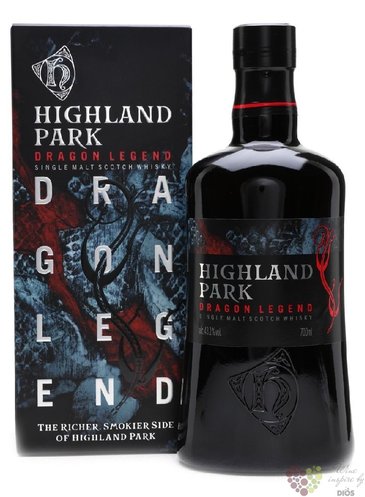 Highland Park  Dragon legend  single malt Orkney whisky 43.1% vol.  0.70 l