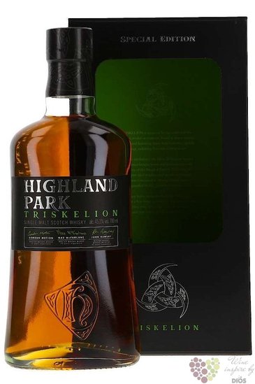Highland Park Special edition  Triskelion  Orkney whisky 45.1% vol.  0.70 l