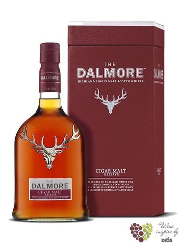 Dalmore  Cigar malt  single malt Highland whisky 44% vol.  1.00 l