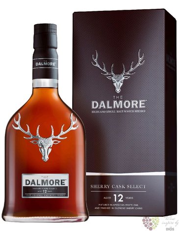 Dalmore  Sherry Cask Select  aged 12 years Highland whisky 43% vol.  0.70 l
