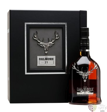 Dalmore 21 years old single malt Highland whisky 42% vol.   0.70 l
