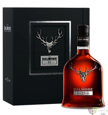 Dalmore 25 years old single malt Highland whisky 42% vol.  0.70 l
