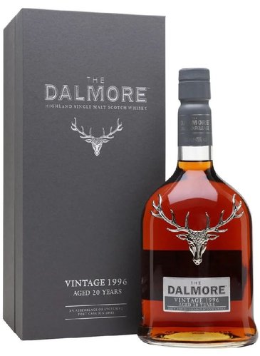 Dalmore  Vintage  1996 aged 20 years of single malt Highland whisky  45% vol.  0.70 l
