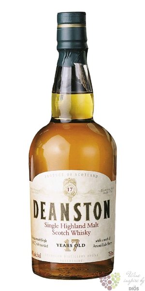 Deanston 17 years old single malt Highland whisky 40% vol.  1.00 l