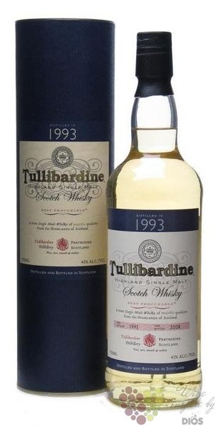 Tullibardine 1993  Vintage Collection  single malt Highland whisky 40% vol. 0.70 l