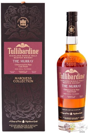 Tullibardine  Murray 2008-2024 Chteauneuf-du-Pape cask  single malt Highland whisky 46%vol. 0.70l