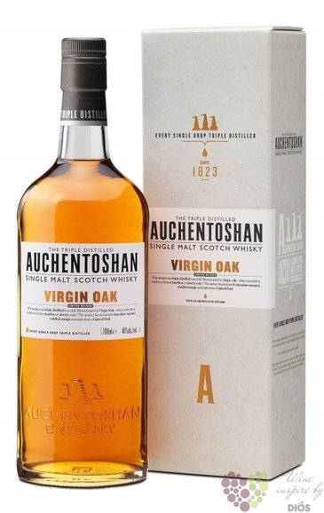 Auchentoshan  Virgin oak ed.2  triple distilled single malt Lowland whisky 46% vol.    0.70 l