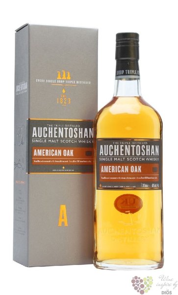 Auchentoshan  American oak  single malt Lowland whisky 40% vol. 0.70 l