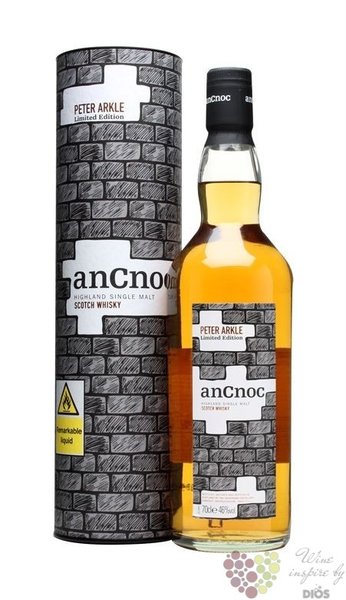 anCnoc  Peter Arkle no.3 - Bricks  single malt Speyside whisky 46% vol.  0.70l