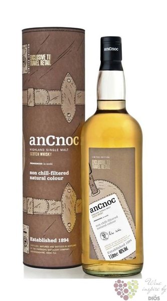 anCnoc  Peter Arkle Travel retail edition  single malt Speyside whisky 40% vol.  1.00 l