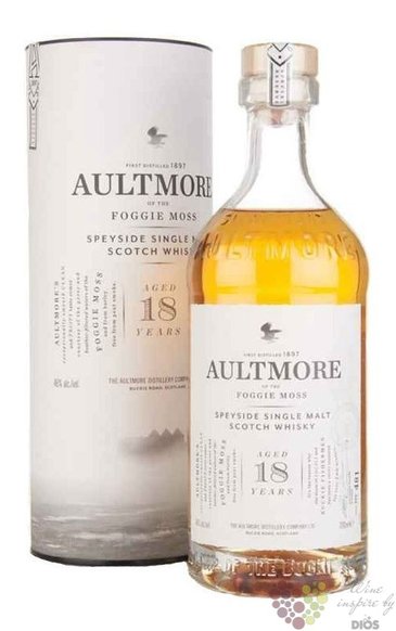 Aultmore of the Foggie Moss aged 18 years Speyside whisky 46% vol.  0.70 l