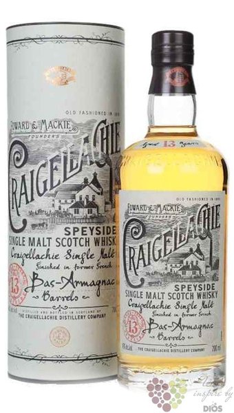 Craigellachie Cask Collection no.1  Bas Armagnac barrels  Speyside whisky 46% vol.  0.70 l