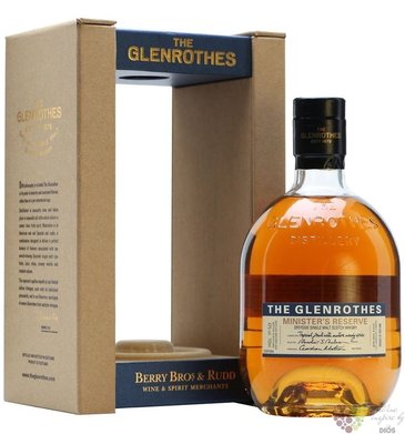 Glenrothes  Ministers reserve  aged Speyside whisky 43% vol.  0.70 l