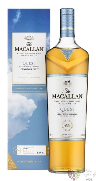 Macallan Quest collection  Quest  Speyside single malt whisky 40% vol.  1.00 l