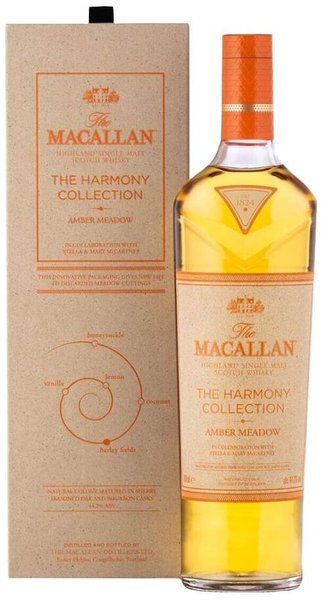 Macallan  Harmony Amber Meadow  Speyside whisky  44% vol.  0.70 l