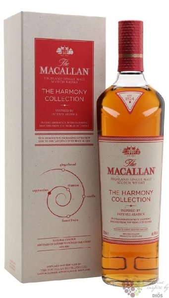Macallan  Harmony Inspired by Intense Arabica  Speyside whisky 44% vol.  0.70 l