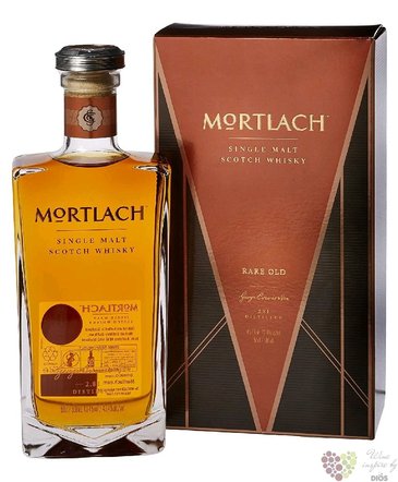 Mortlach  Rare old  single malt Speyside whisky 43.4% vol.  0.50 l
